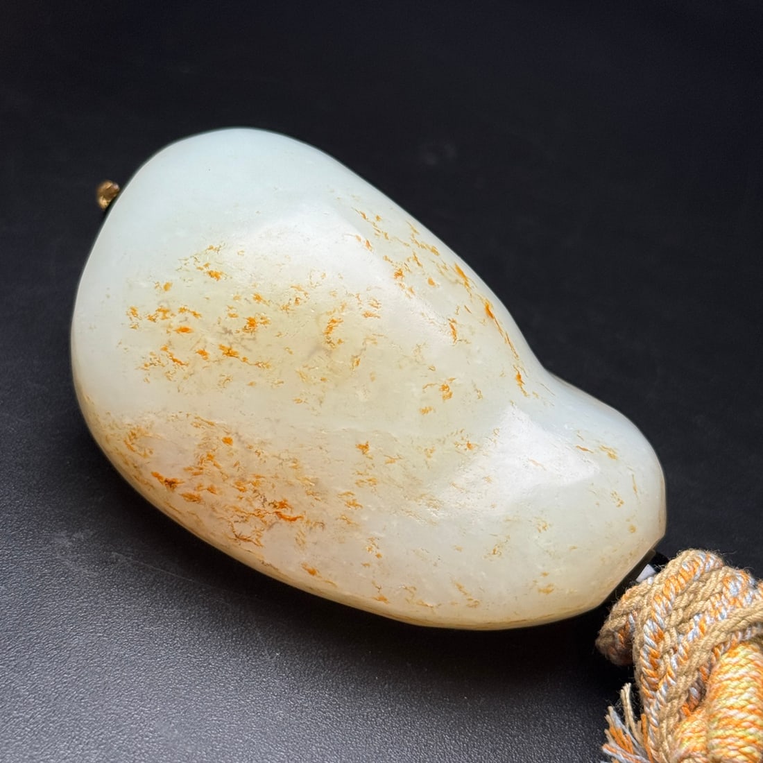 Natural Hetian Jade Original Stone Pendant - 6