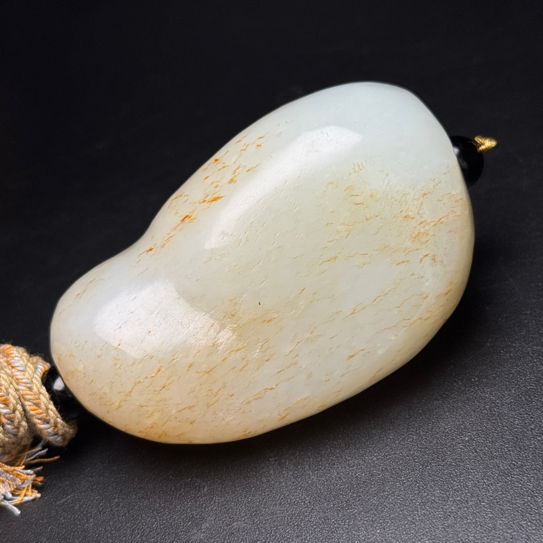 Natural Hetian Jade Original Stone Pendant - 7