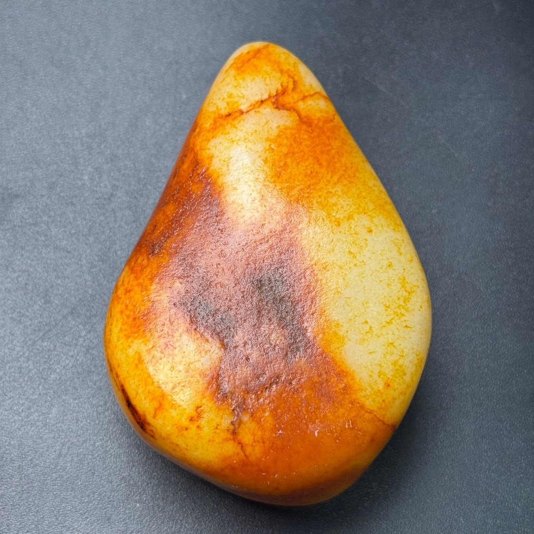 Natural Hetian Jade Original Stone Statue - 3