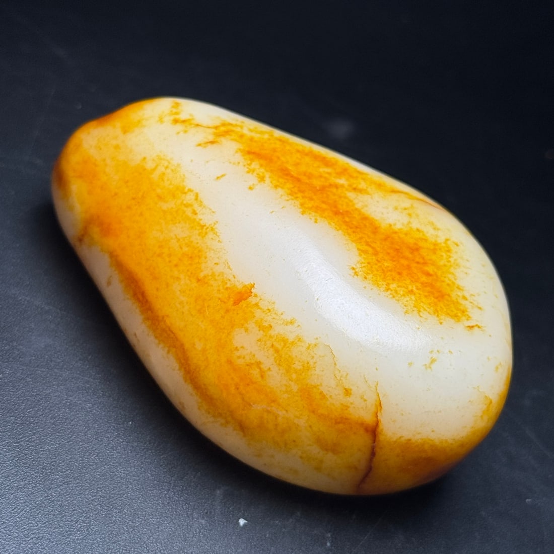 Natural Hetian Jade Original Stone Statue - 4