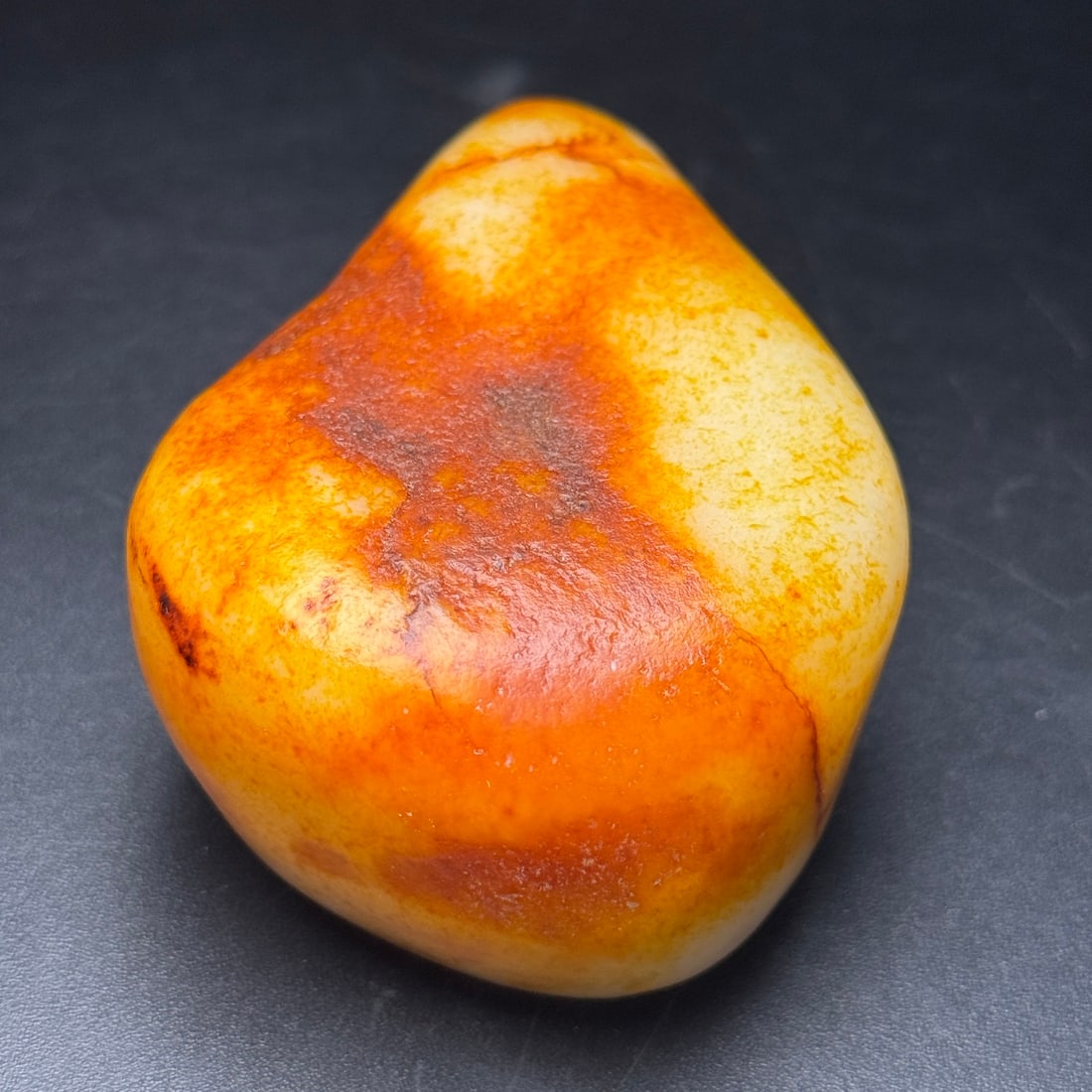 Natural Hetian Jade Original Stone Statue - 6