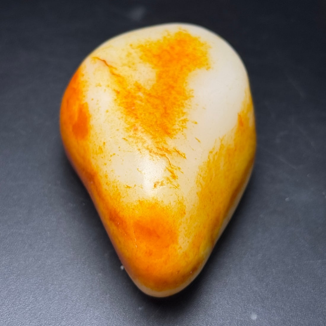 Natural Hetian Jade Original Stone Statue - 7