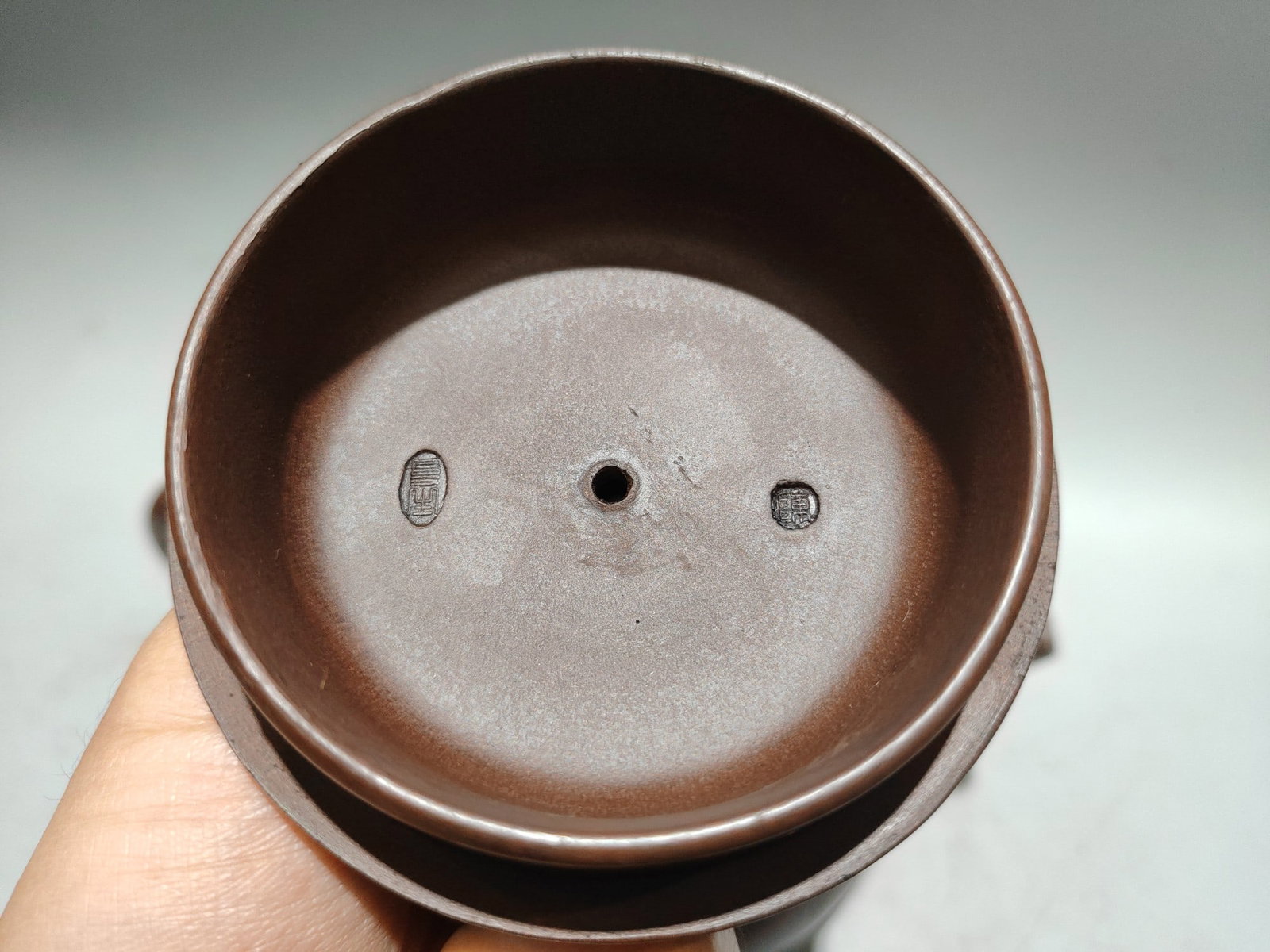 Chinese Yixing Zisha Clay Teapot w Artist Signed - 7