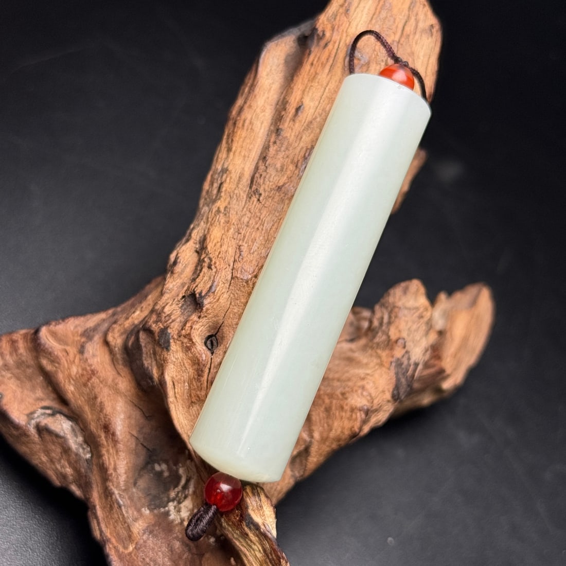 Natural Hetian Jade Pendant - Lezi - 4