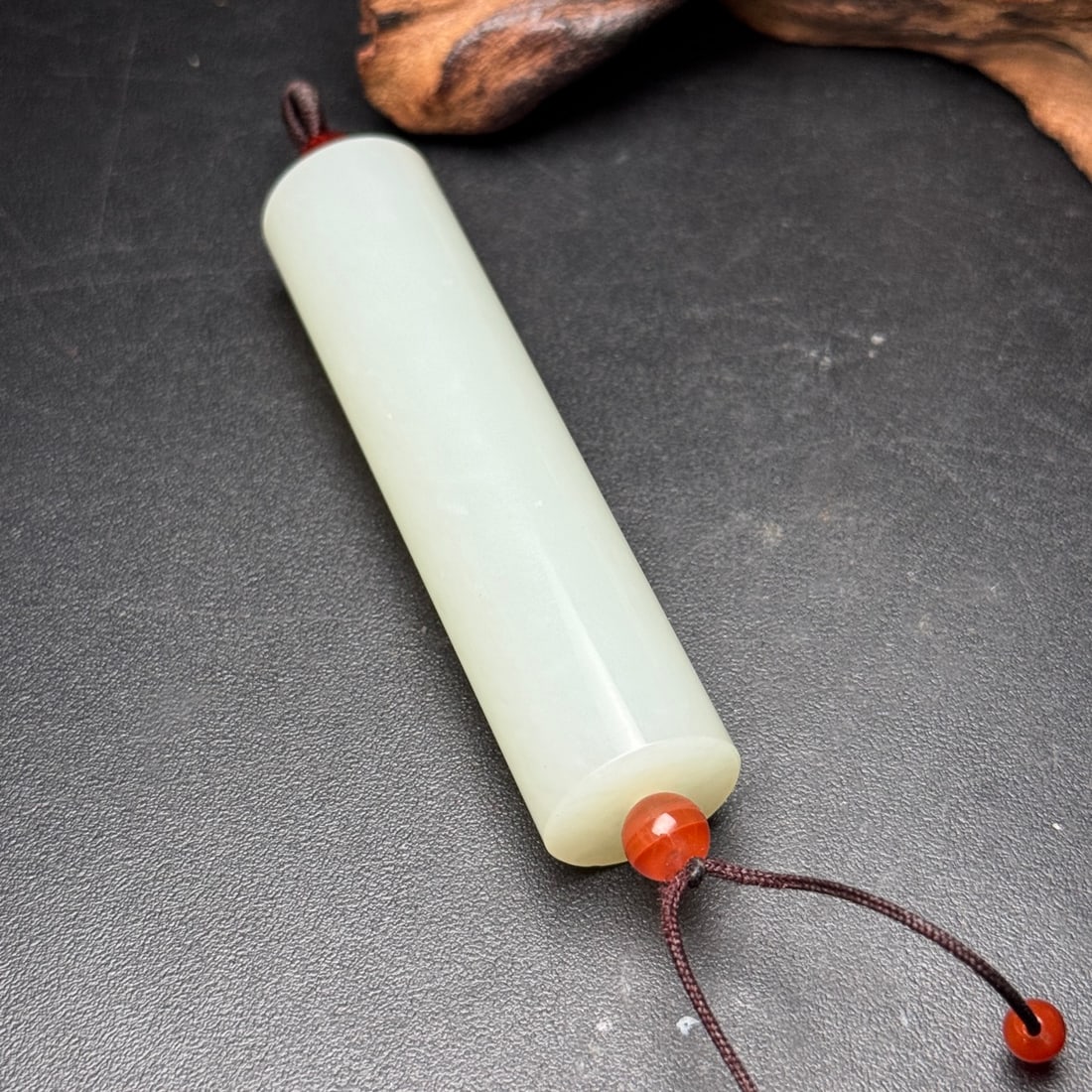 Natural Hetian Jade Pendant - Lezi - 6