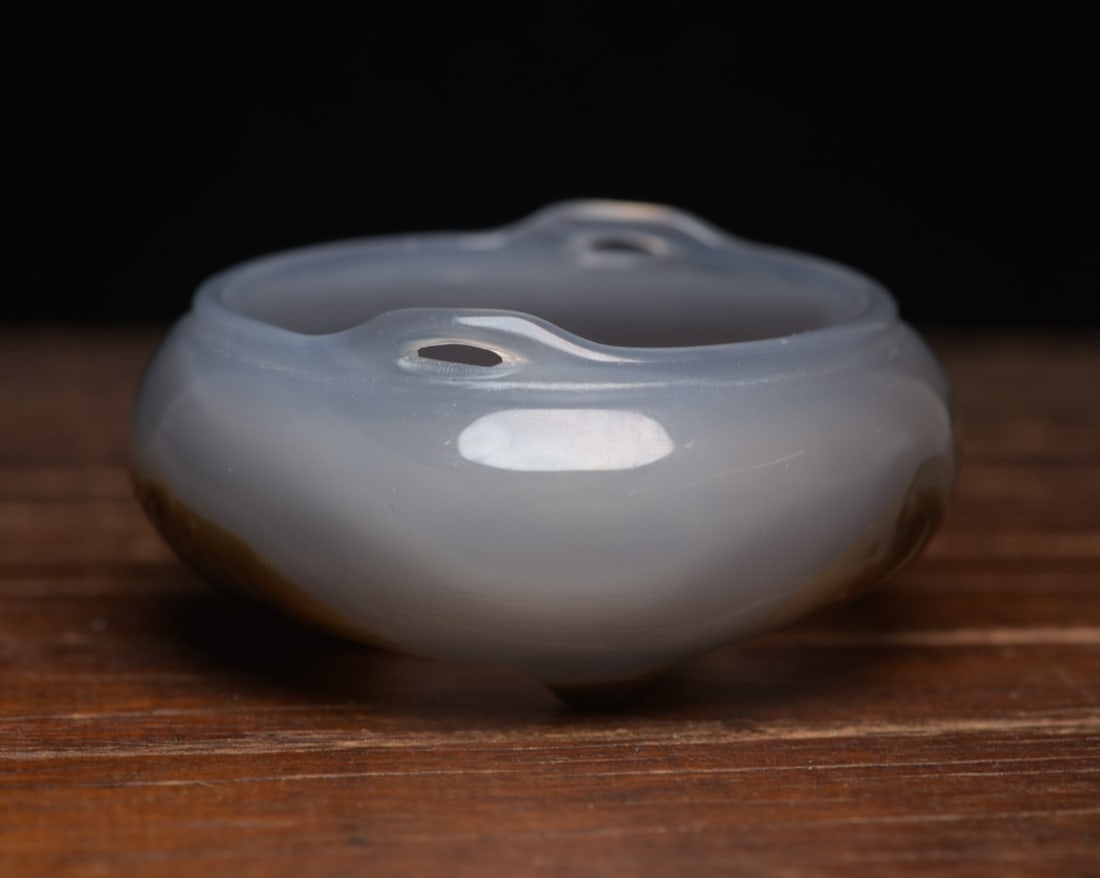 Natural Agate Small Incense Burner - 3