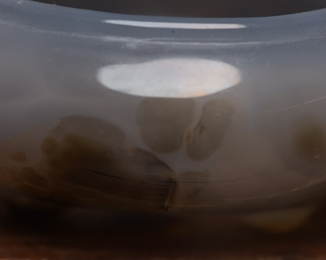 Natural Agate Small Incense Burner - 7