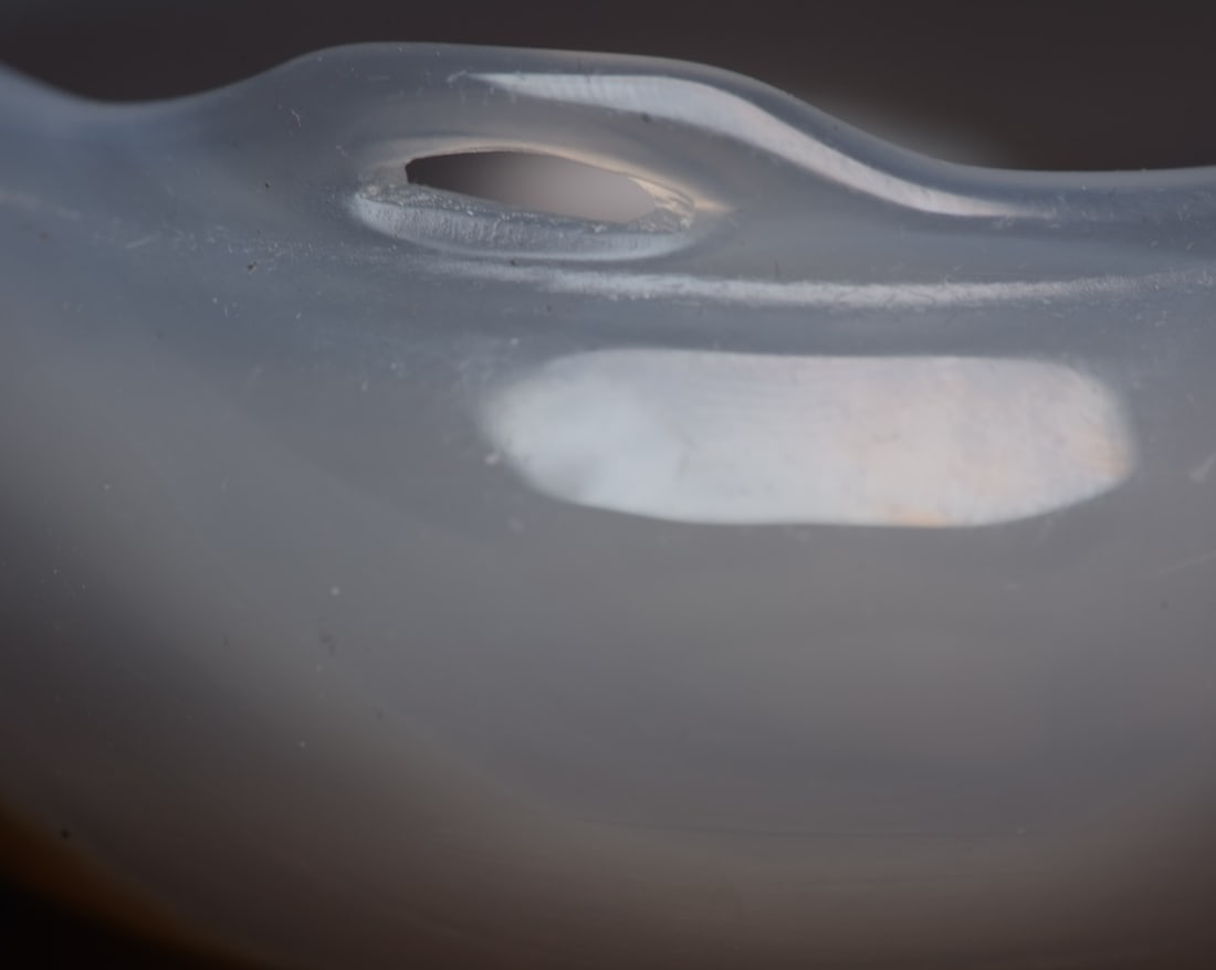 Natural Agate Small Incense Burner - 8