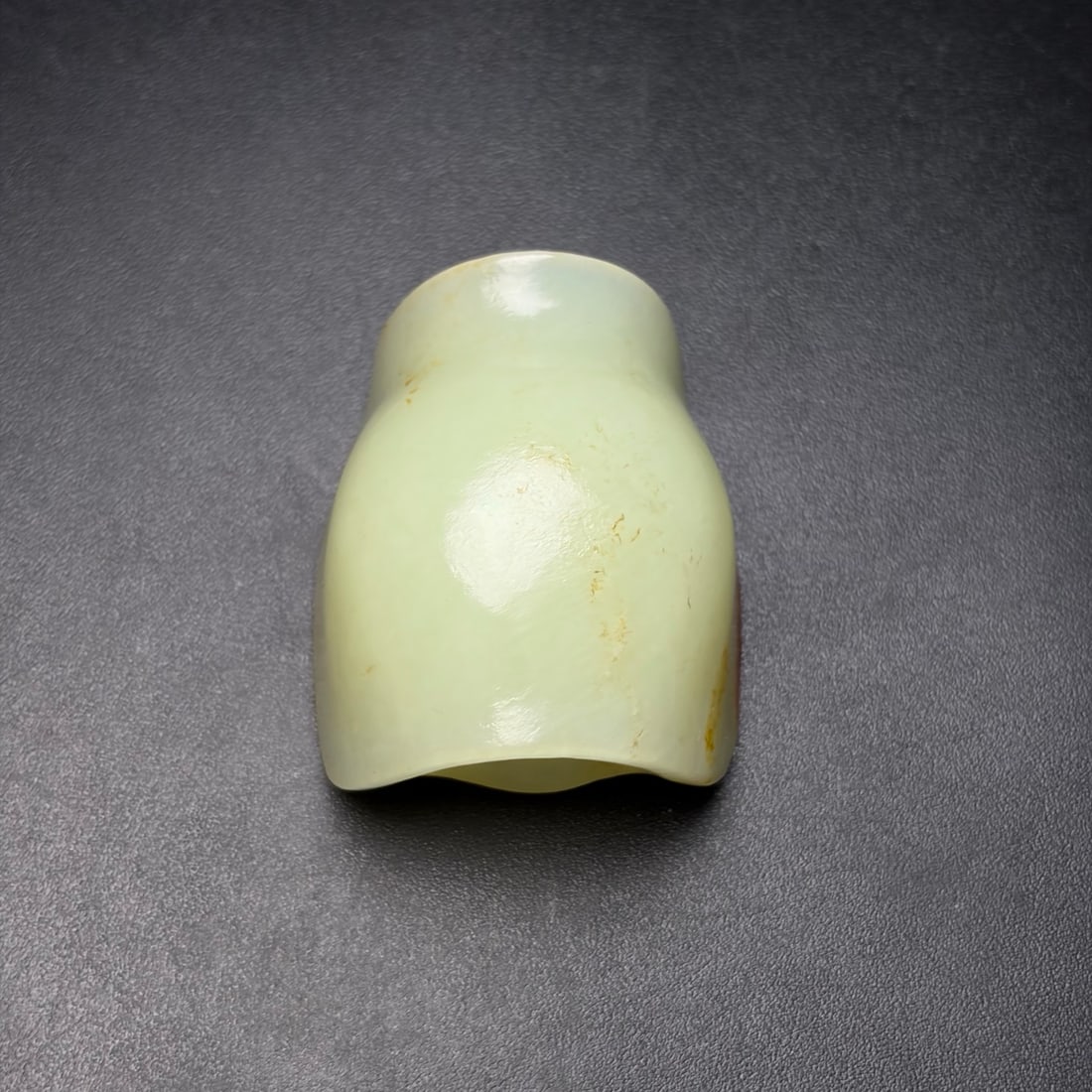 Old Hetian Jade Pendant - Turtle Shell - 7