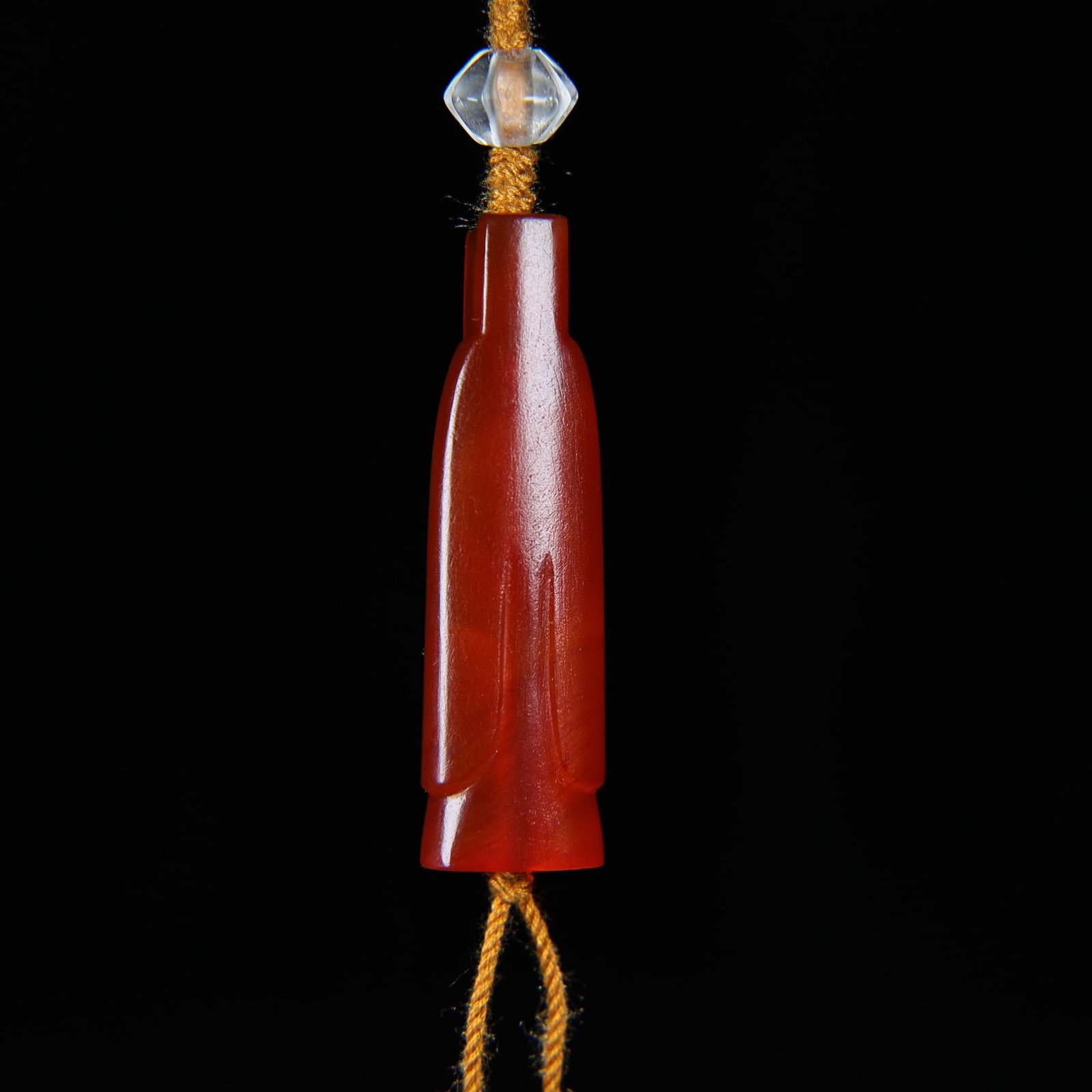 Hand-Woven Agate Pendant - Wengzhong - 3