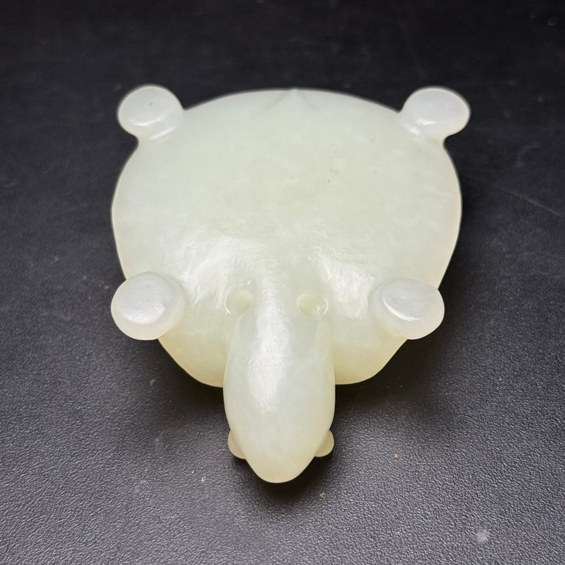 Natural Hetian Jade Tortoise Pendant - 6