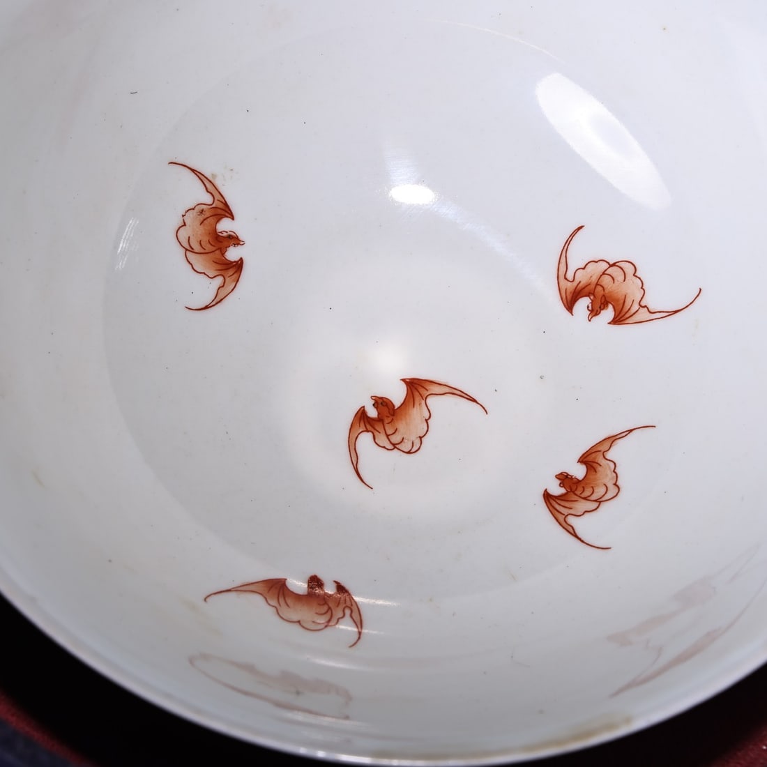 Chinese Famille Rose Porcelain Bowl w Box - 3