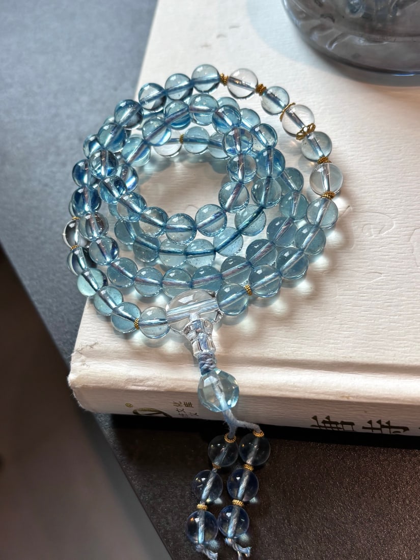 7.6mm Beautiful Natural Aquamarine Hand Chain: Title: Old Hetian Jade Dragon Pendant Date/Period: After2084 Origin: Chinese Dimension: 59x80x25(mm) 2.32x3.15x0.98(inches) Weight 0.35 lbs/157g Materials: Hetian Jade Reserve: $499.00 Shipping: