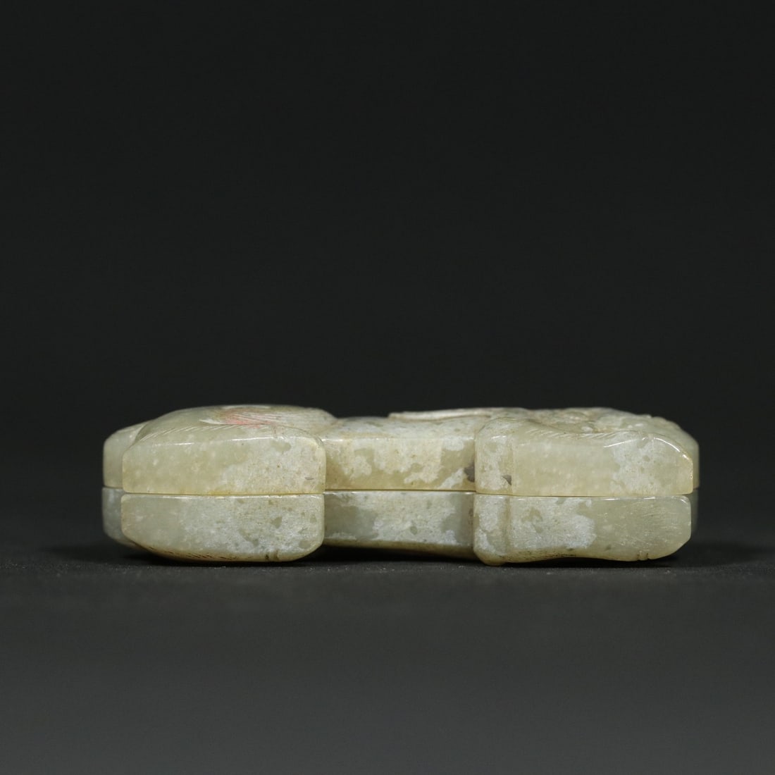 A Pair Hetian Jade Tiger General Token - 3