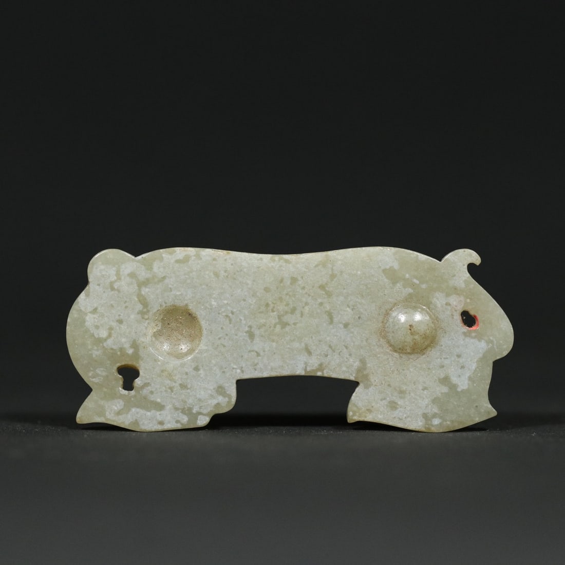 A Pair Hetian Jade Tiger General Token - 4