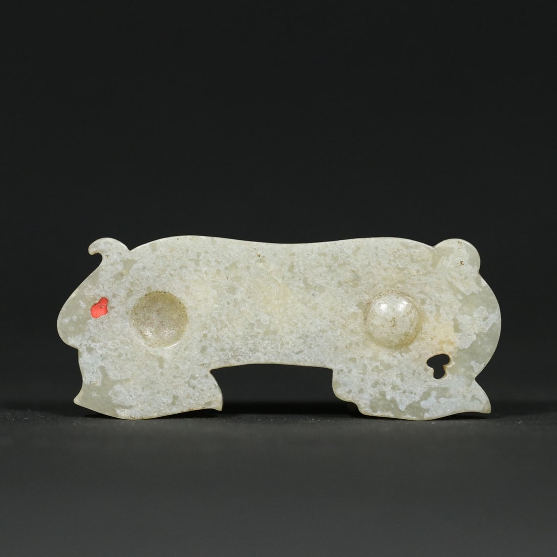 A Pair Hetian Jade Tiger General Token - 5
