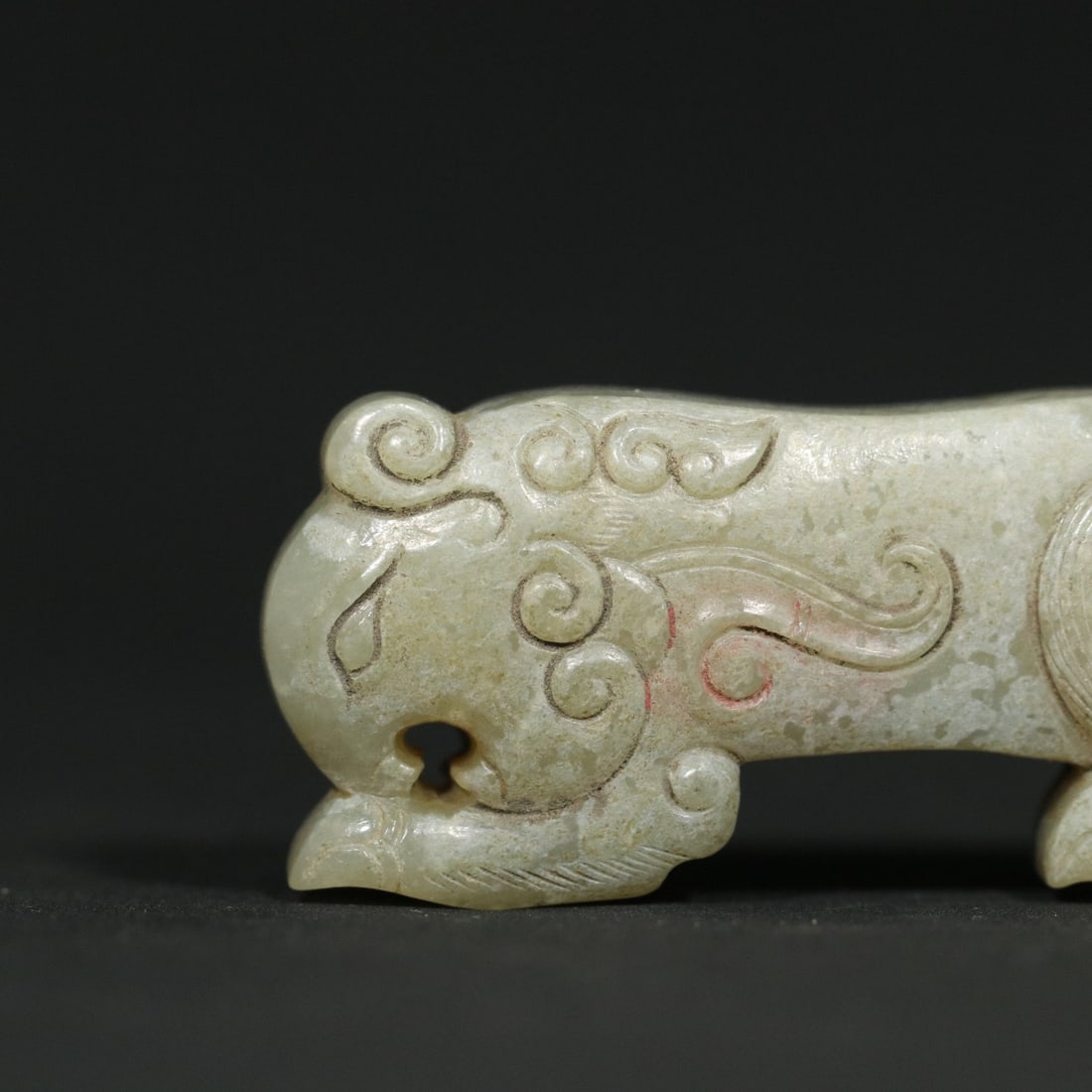 A Pair Hetian Jade Tiger General Token - 6
