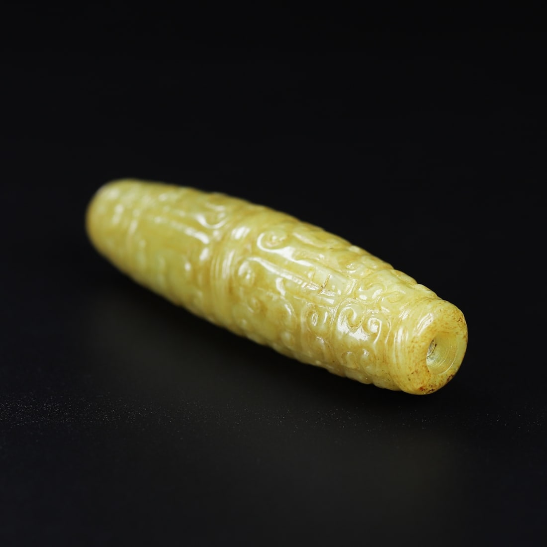 Old Hetian Jade Pendant - Lezi - 10