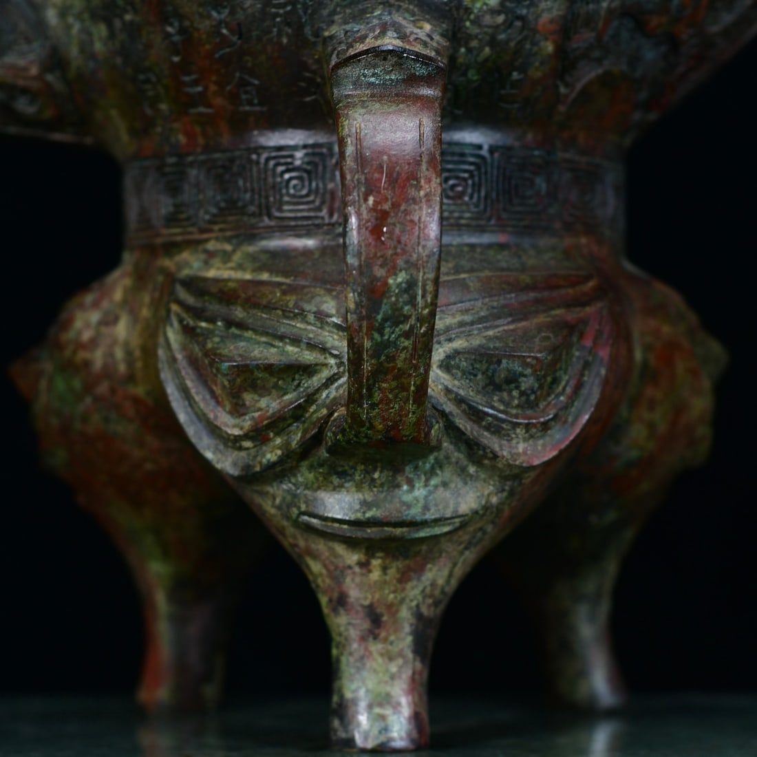 Old Bronze Wine Cup - 2