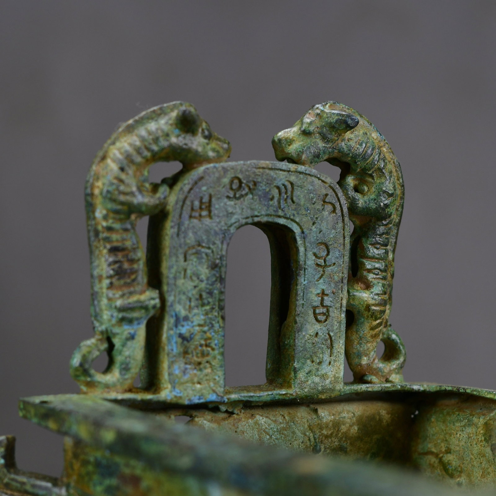 Vintage Bronze Bird Incense Burner - 4