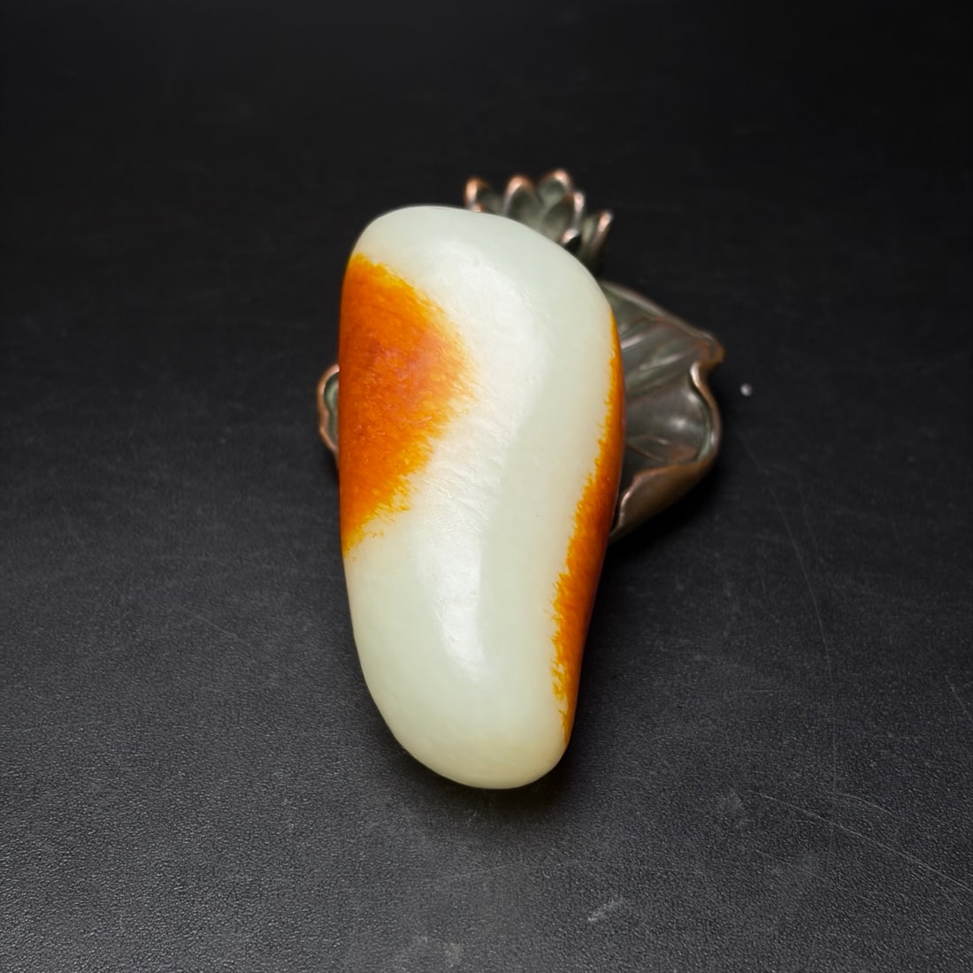 Natural Hetian Jade Original Stone Pendant - 5