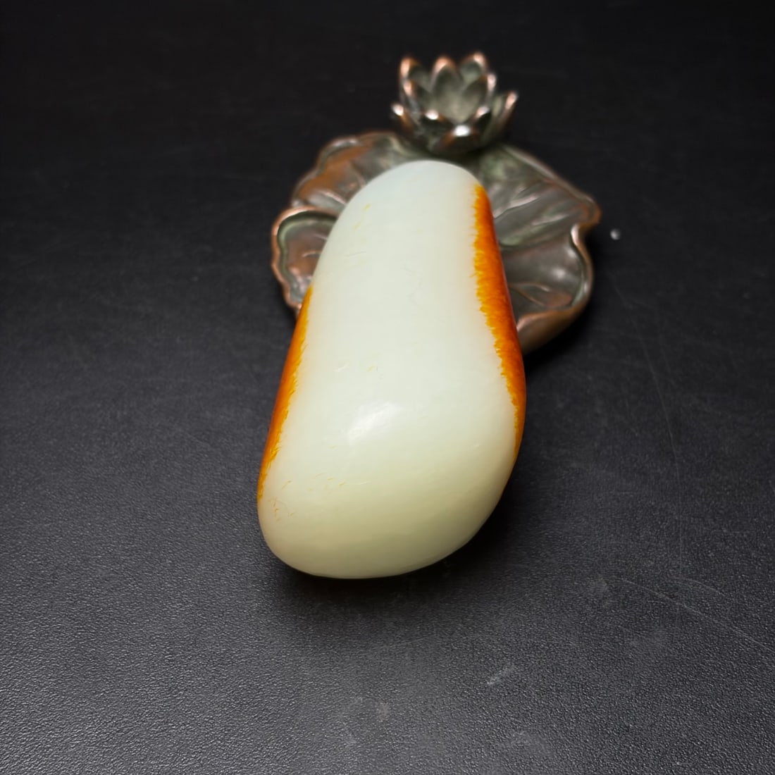 Natural Hetian Jade Original Stone Pendant - 6