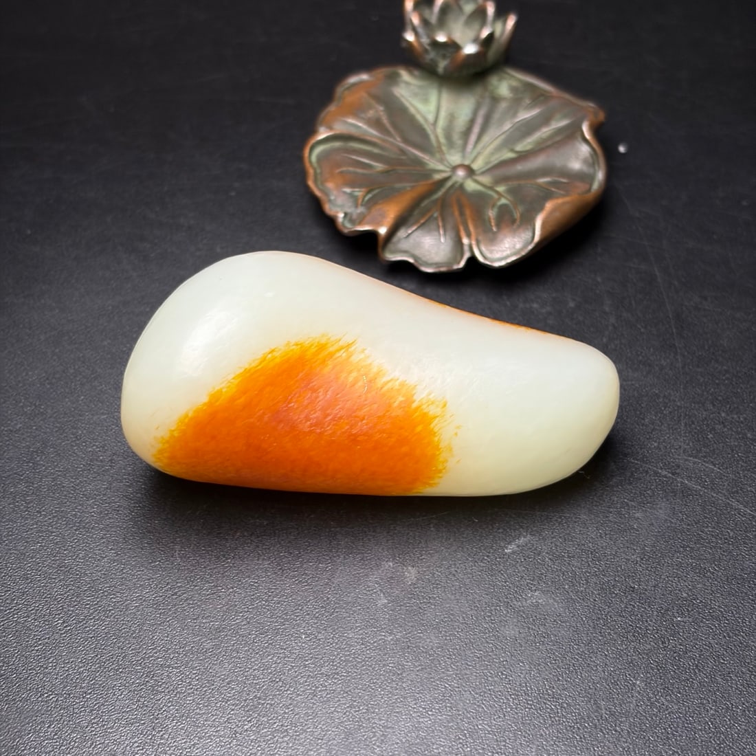 Natural Hetian Jade Original Stone Pendant - 7