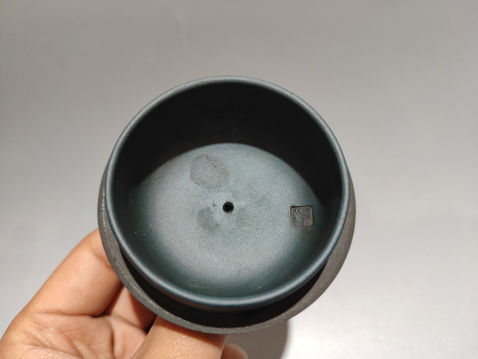 Blue Yixing Zisha Clay Teapot - 7