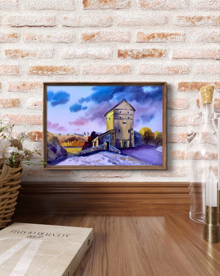 Watercolor painting Enhanced Defense Svetlana Gramm - 3
