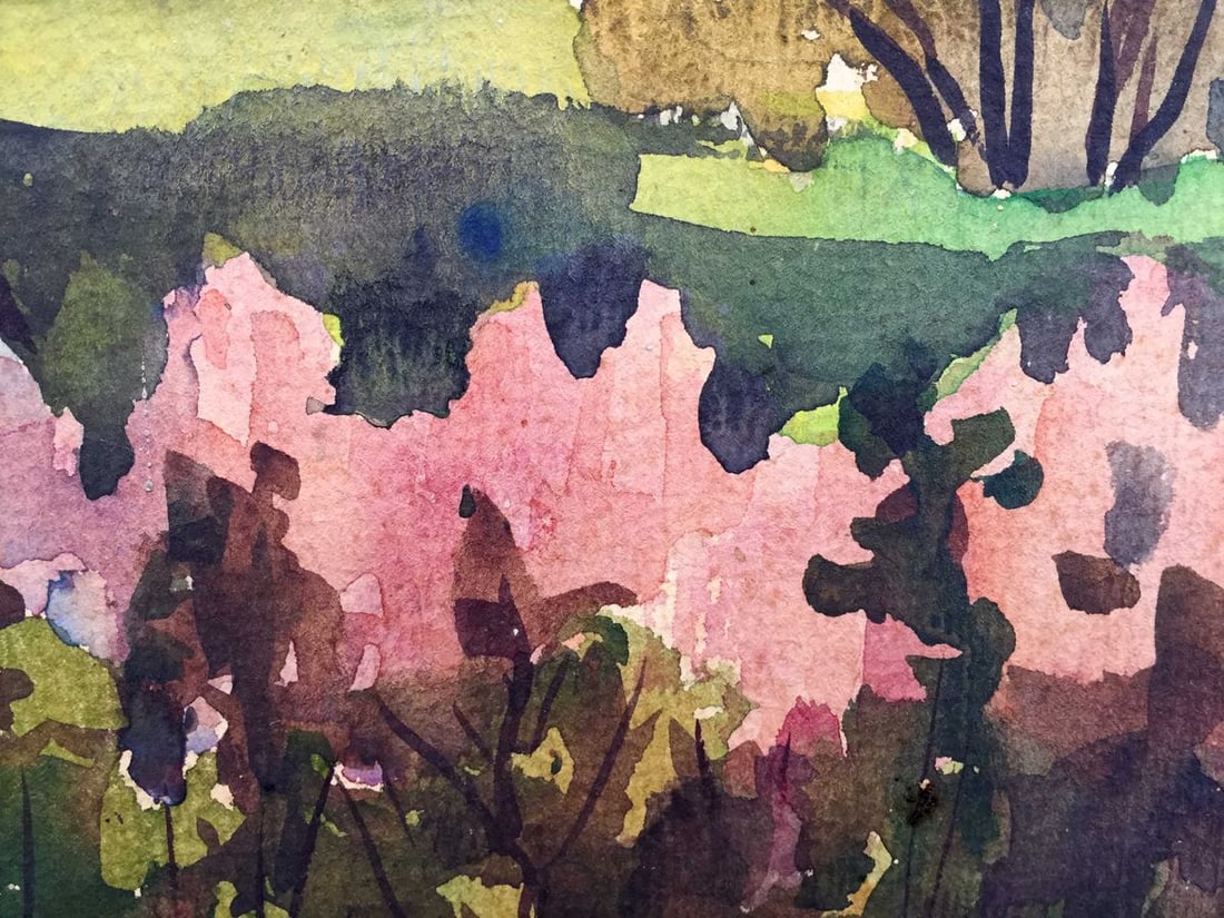Watercolor painting Trostyanets Zosenko Valery Kuprianovich - 5