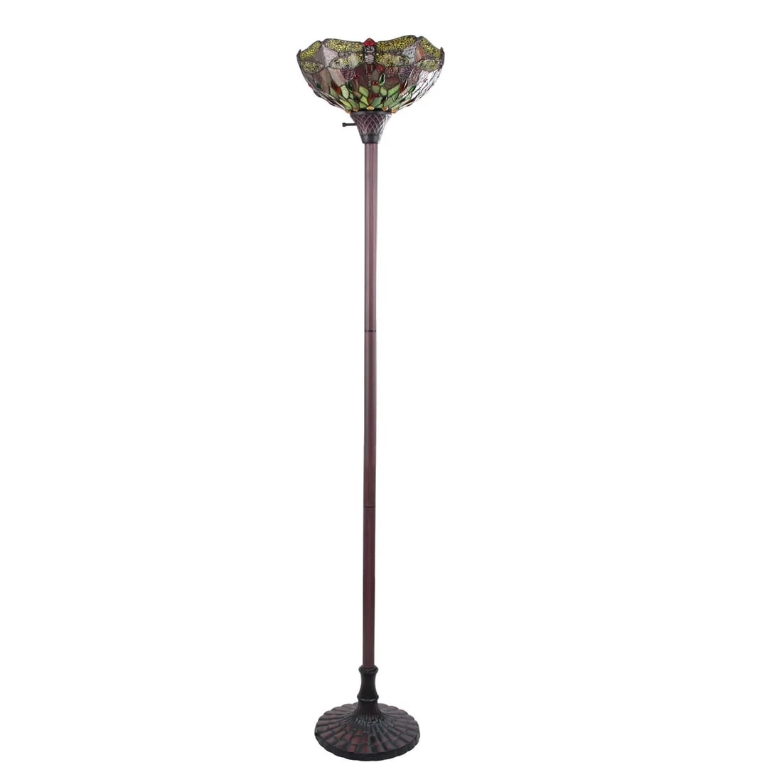 69.49" Stained Glass Floor Lamp - 2