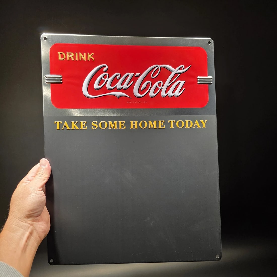 17" Coca-Cola Menu Board Chalkboard Sign Coke Advertising Display (1 of 11)