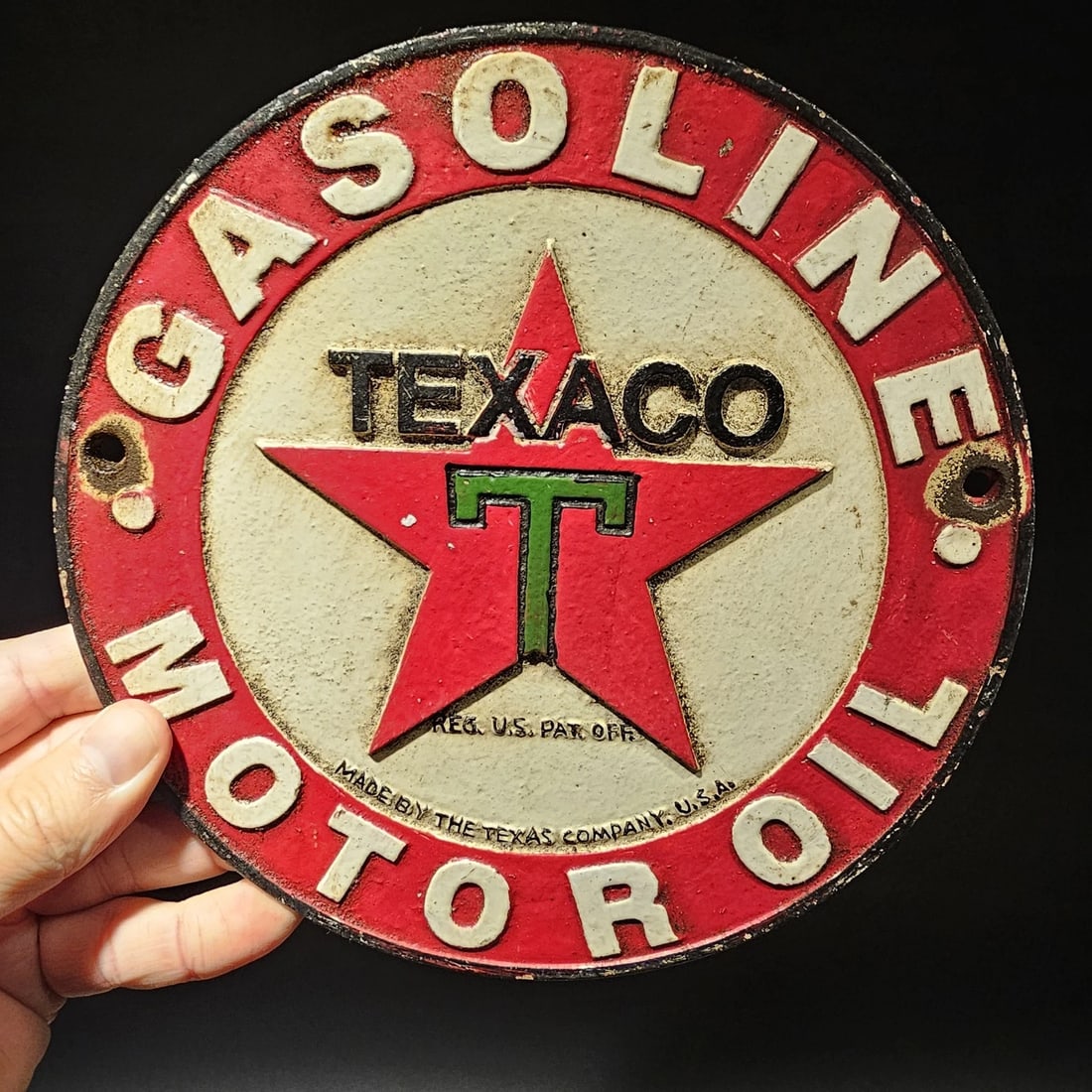 8" Round Metal Sign Plaque (1 of 7)
