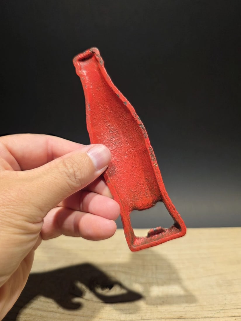 Cast Iron Coca Cola Bottle Opener - 4