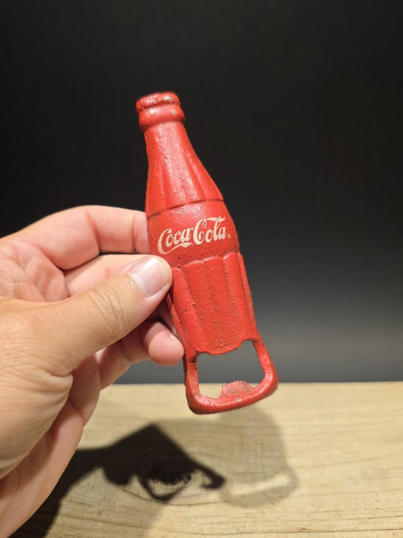 Cast Iron Coca Cola Bottle Opener - 6