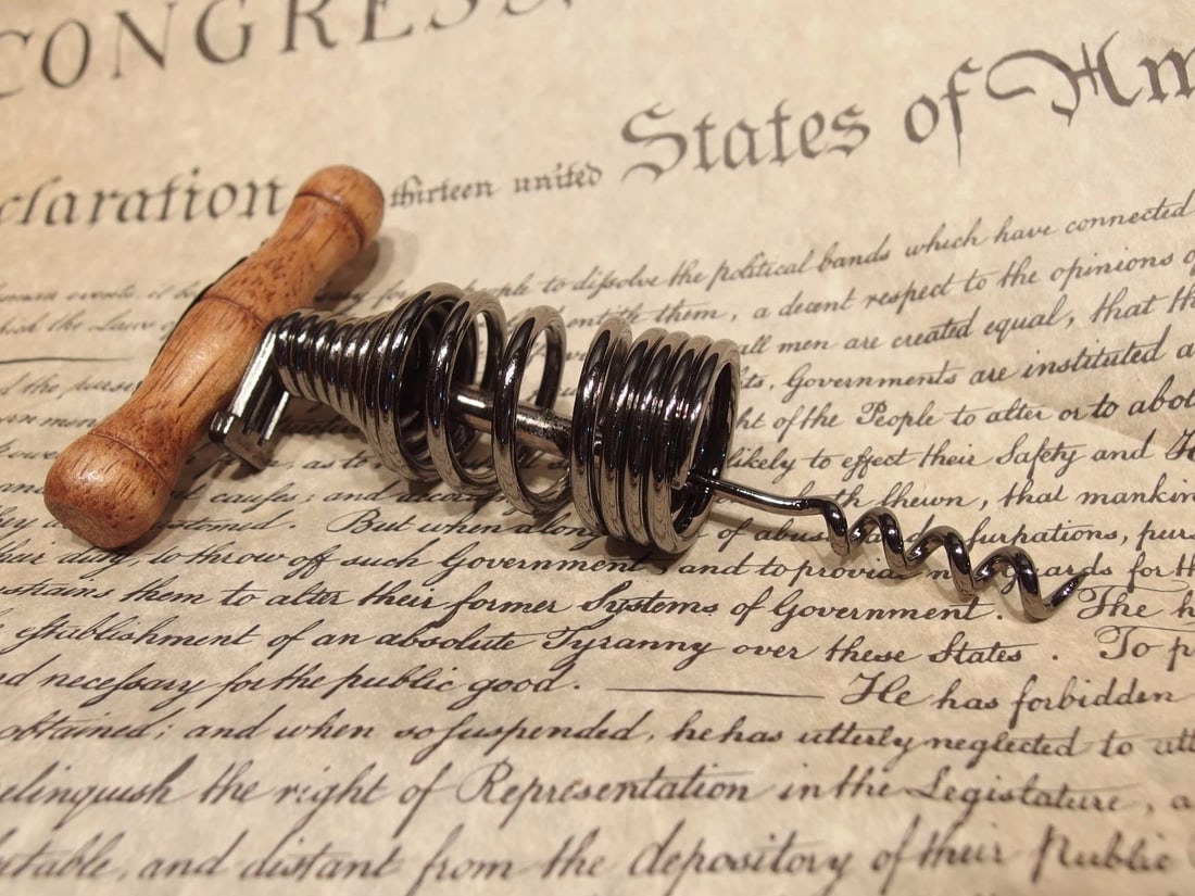 Spring Assisted Direct Pull Corkscrew Wine Bottle Opener - 2