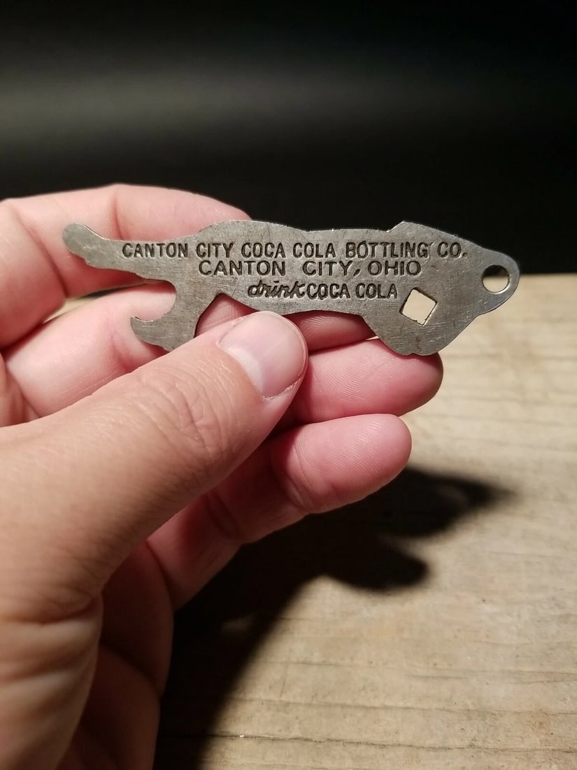 Cola Baseball Pitcher Player Bottle Opener - 11