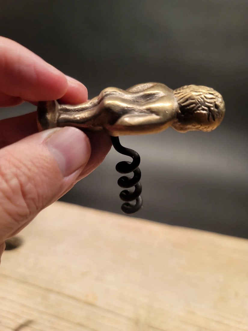Boy Brass & Iron Corkscrew - 9