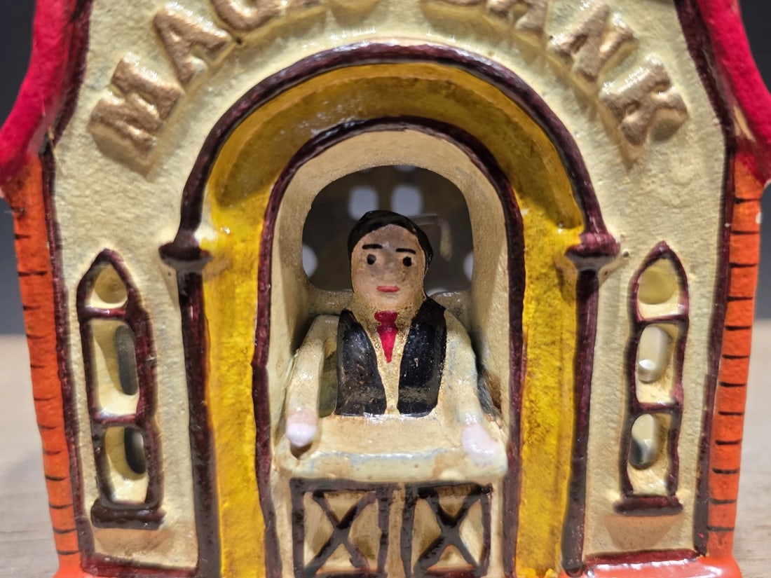 Cast Iron Magic Coin Bank - 4