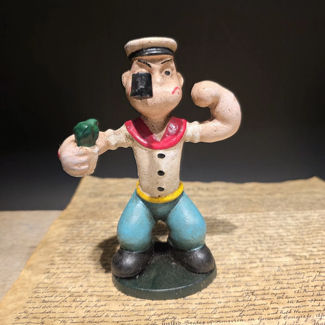 6" Cast Iron Saylor Figurine - 3