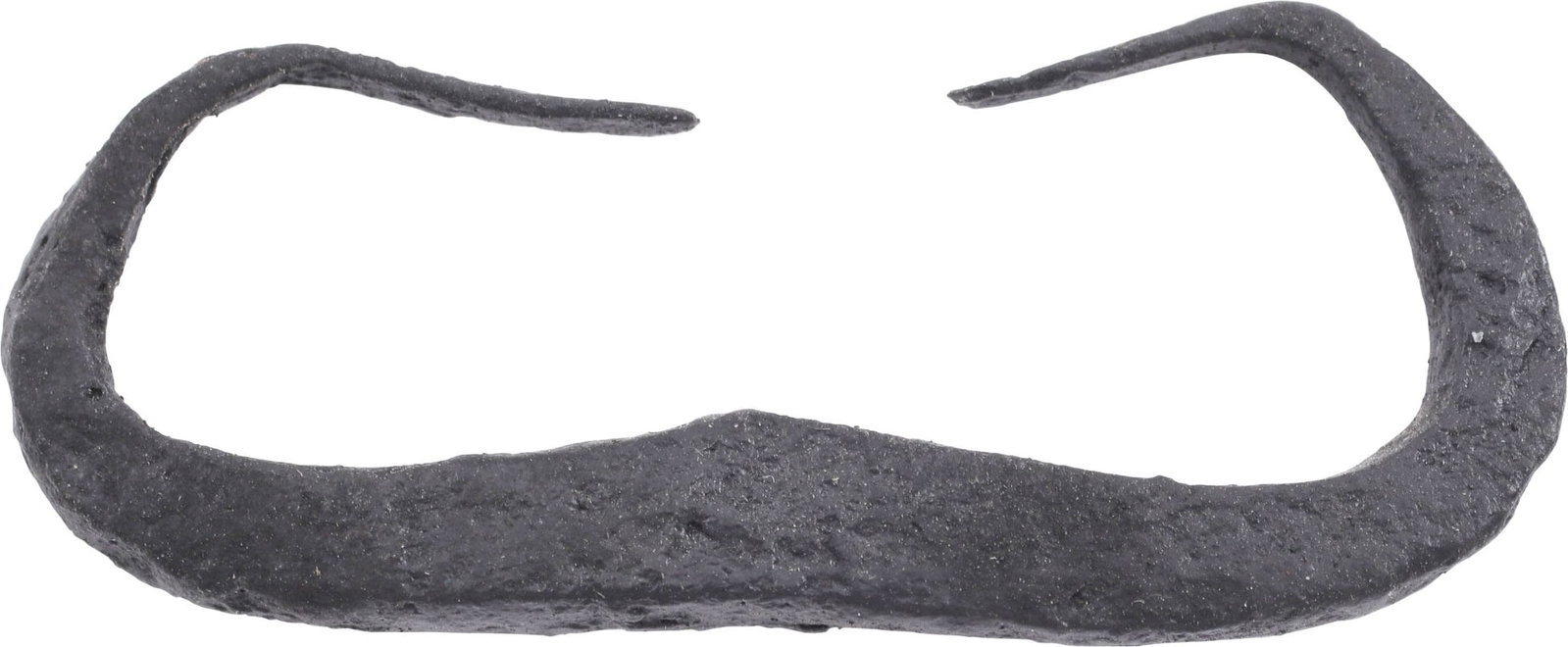 VIKING FLINT STRIKER/FIRE STARTER, C.900-1100 AD: From a group found in the Baltic hinterland. This accords specifically with Typology of Fire Starters from the Viking Age Norway first example, which the author states "The most common type of