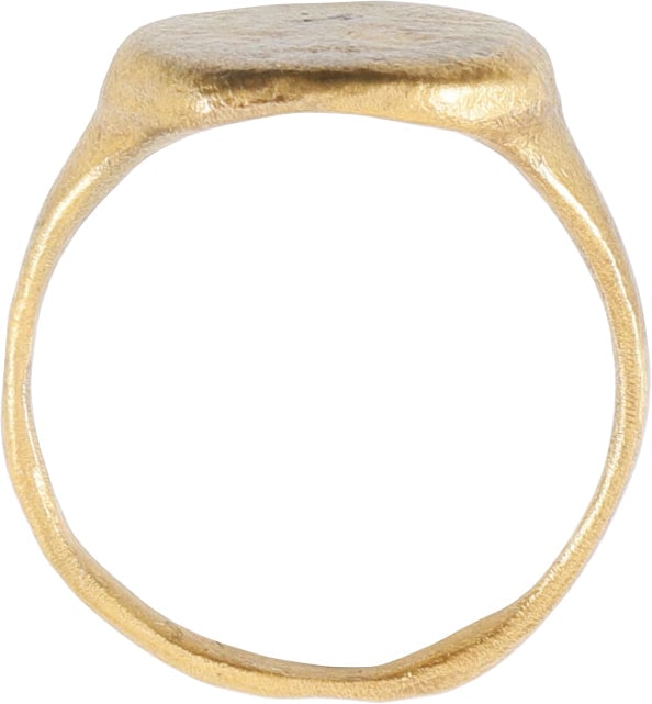 CRUSADER'S RING, 13TH CENTURY, SIZE 10 - 2