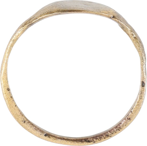 ROMAN MAN'S RING, 2nd-5th CENTURY AD, SIZE 8 3/4 - 2