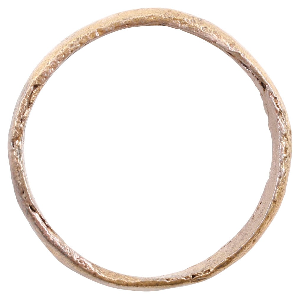 ANCIENT VIKING WARRIOR'S S WEDDING RING C.850-1050 AD, SIZE 8 1/2 - 2