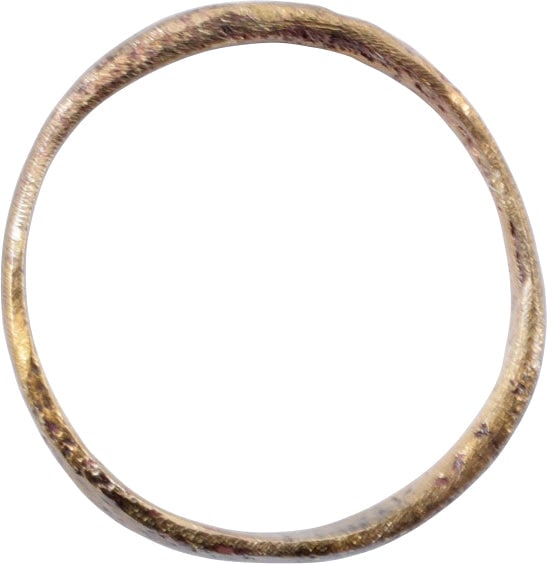 VIKING WOMAN'S WEDDING RING 10TH-11TH CENTURY AD, SIZE 1 - 2
