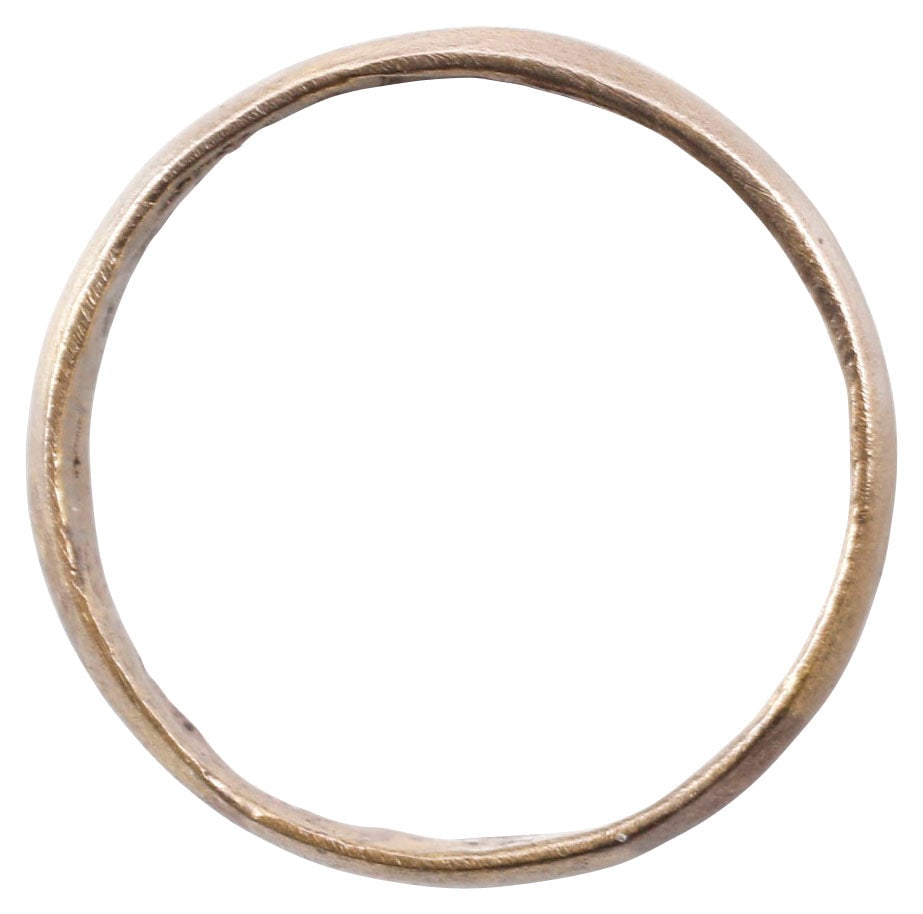 VIKING WOMAN WARRIOR'S WEDDING RING SIZE 6 3/4 - 2