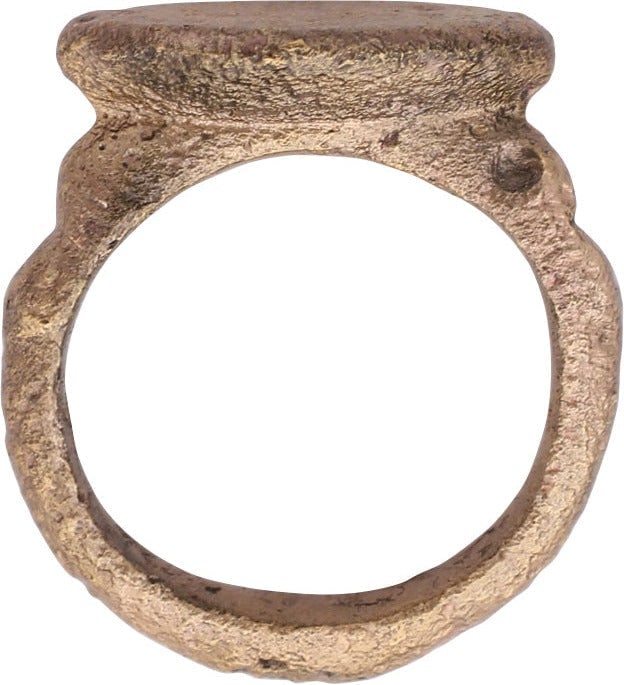 ROMAN WOMAN'S RING 200-450 AD SIZE 2 1/2 - 2