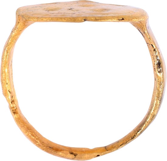 MEDIEVAL ANGLO-SAXON (ENGLISH) RING, SIZE 3 1/2 - 2