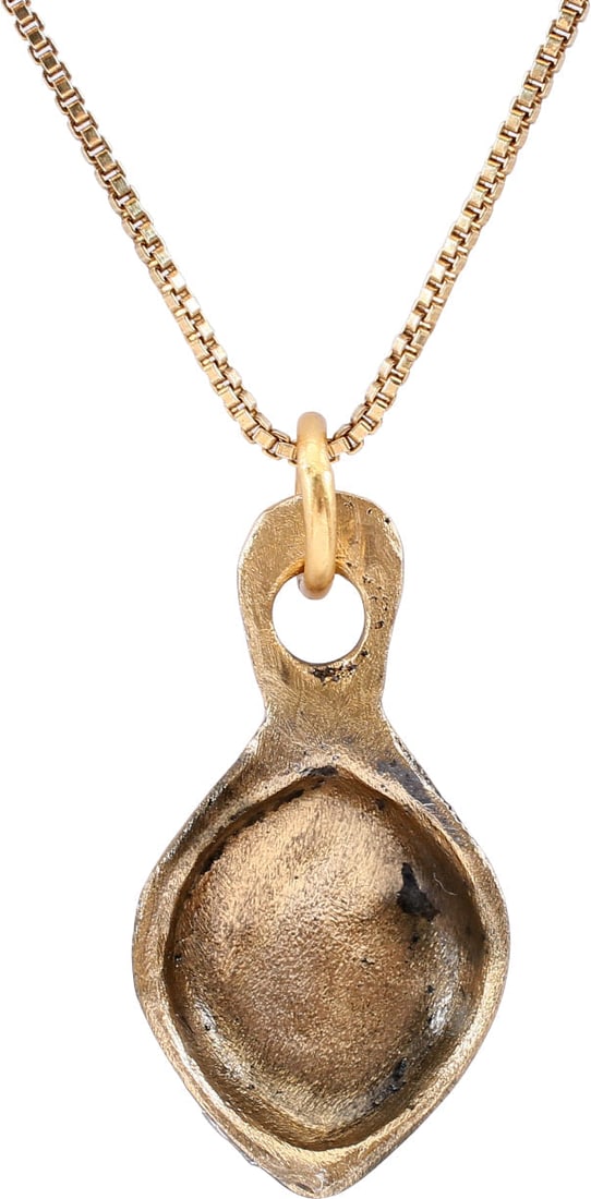 ANCIENT ROMAN SHELL PENDANT NECKLACE C.100-350 AD - 2
