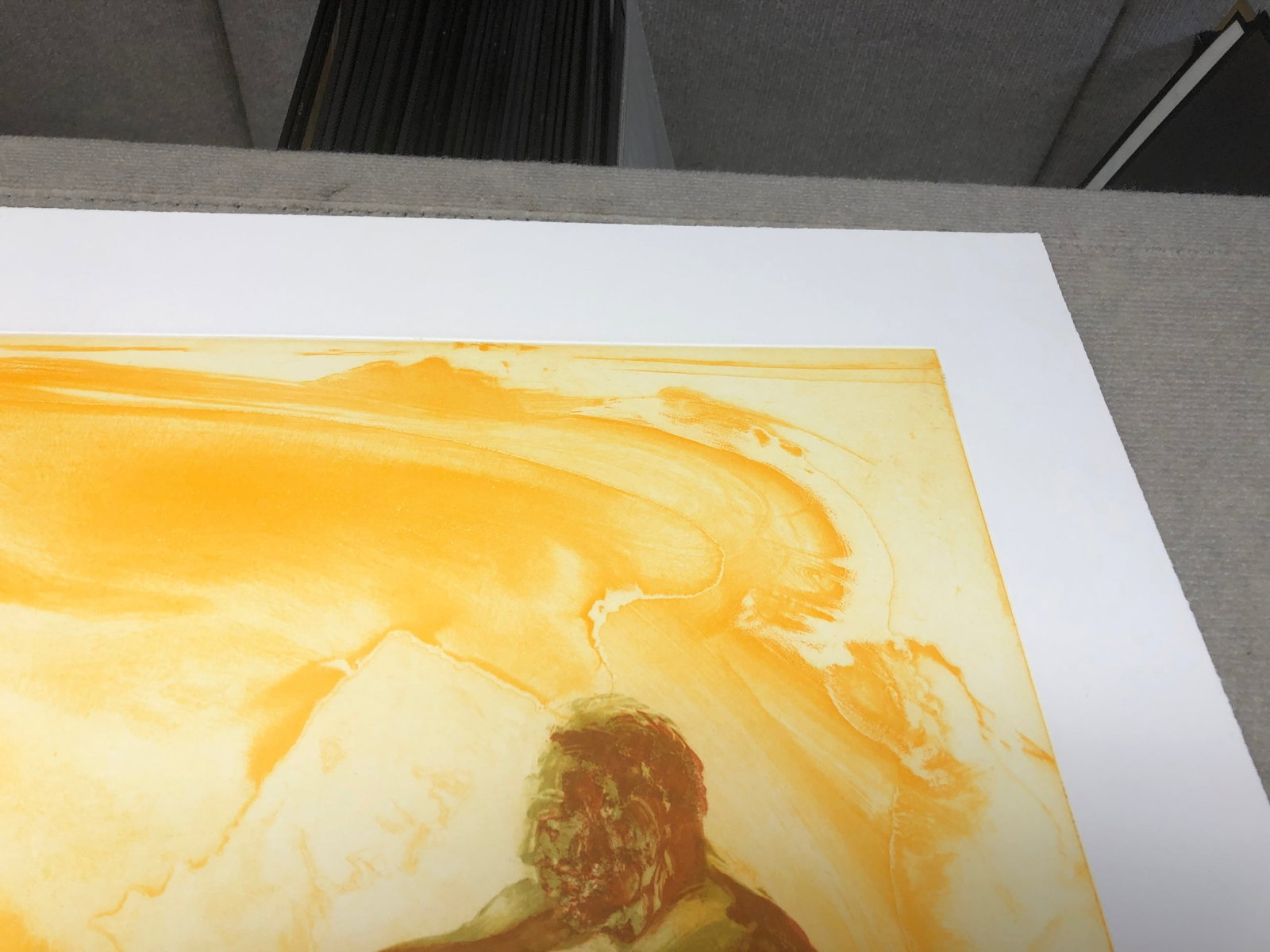 Eric Fischl - Beach Scene with Poodle - 1997 Etching - SIGNED 25.75" x 28.75" - 8